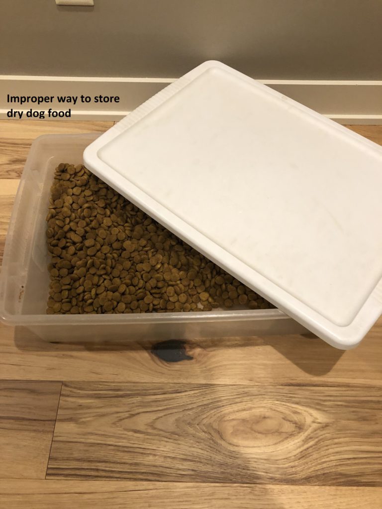 How To Store Dry Dog Food-Best Dog Food Storage Containers | Just For ...